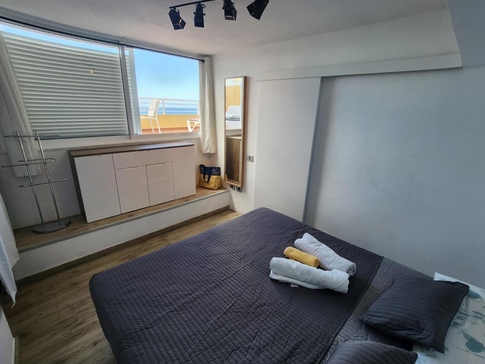 Los Gigantes,Huge Terrace,Sea View,Air Conditioning Apartment Puerto de Santiago  Bagian luar foto
