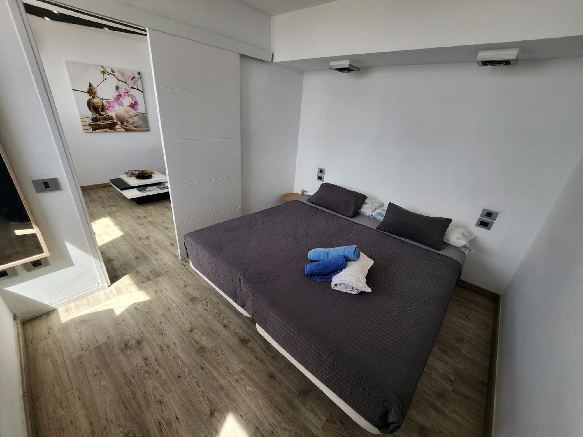 Los Gigantes,Huge Terrace,Sea View,Air Conditioning Apartment Puerto de Santiago  Bagian luar foto