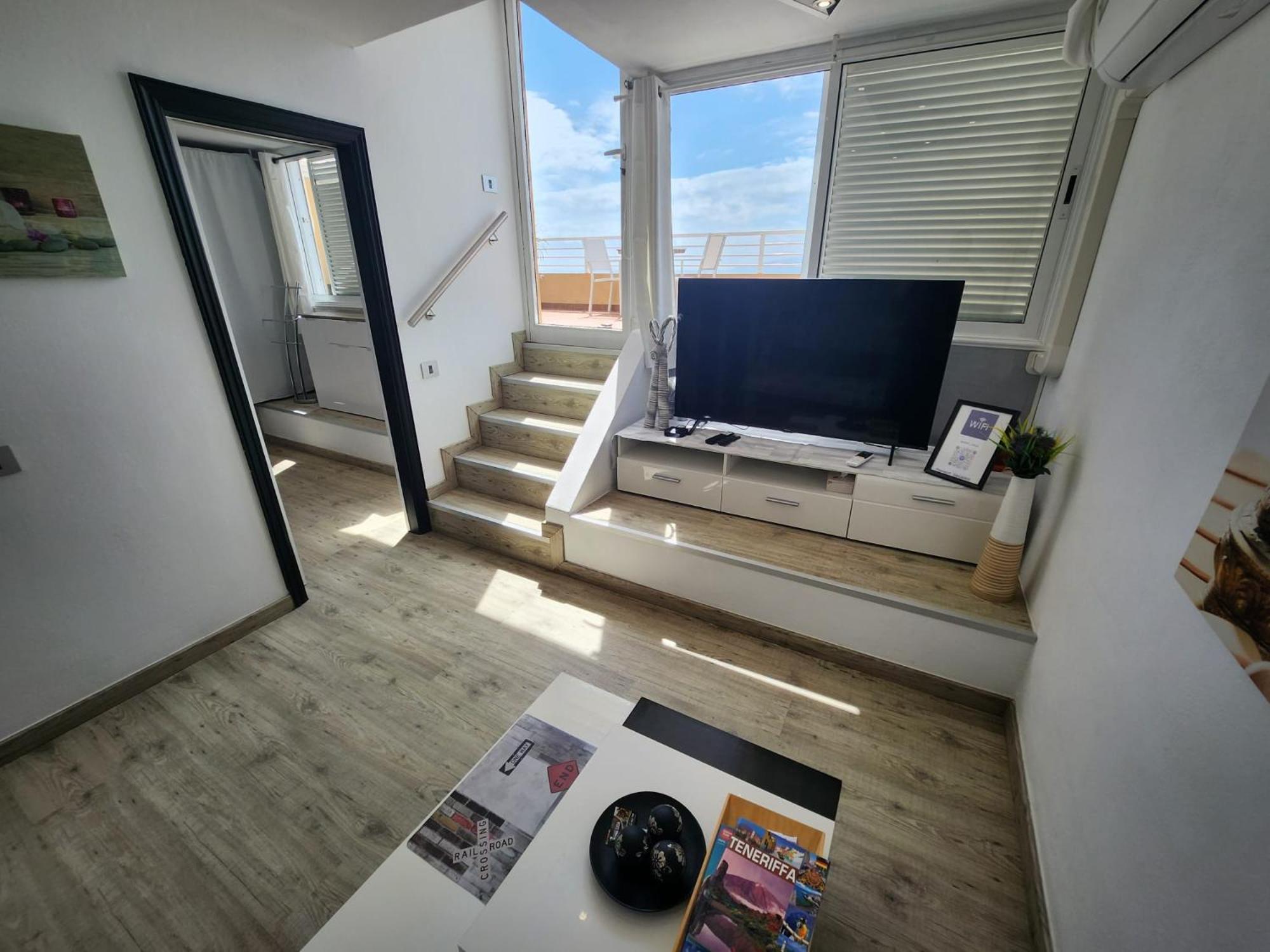 Los Gigantes,Huge Terrace,Sea View,Air Conditioning Apartment Puerto de Santiago  Bagian luar foto